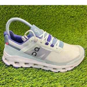 On Cloudvista Frost Mineral Womens Size 6.5 Purple Gray Running Shoes Sneakers